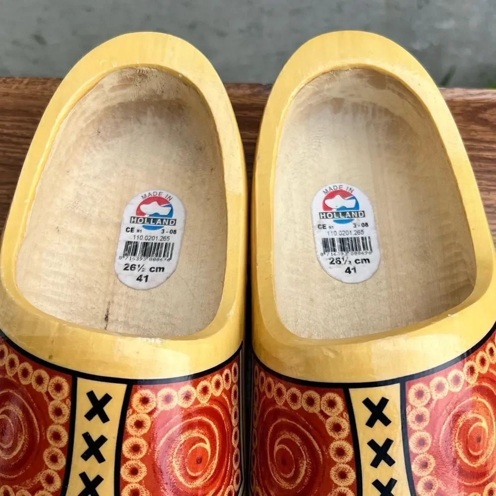 Holland Wood Clogs Shoes